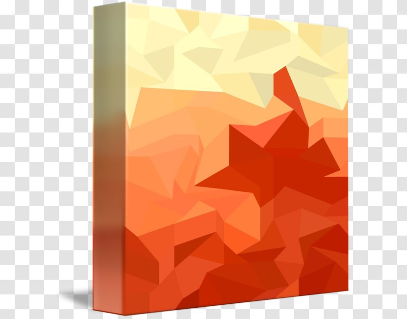 Rectangle Square - Design M - Low Polygon Transparent PNG