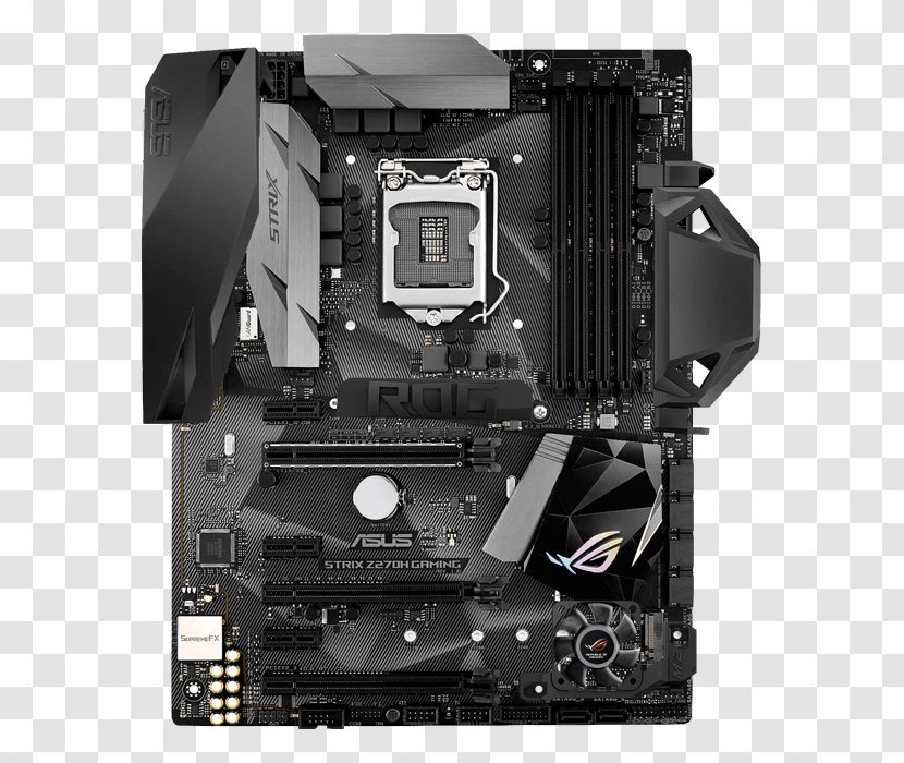 LGA 1151 ASUS Motherboard Republic Of Gamers DDR4 SDRAM - Computer Case - Intel Transparent PNG