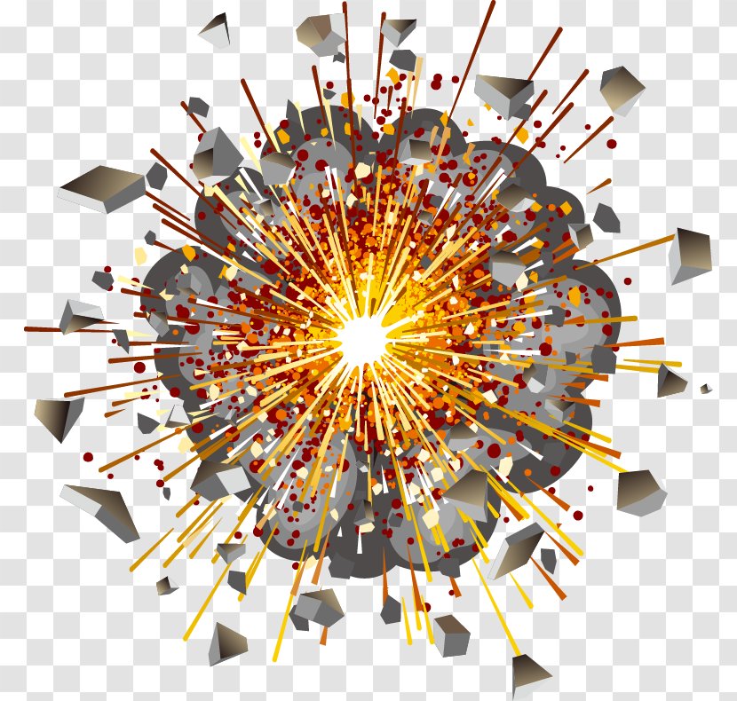 Explosion Fireworks Firecracker Cartoon - Mushroom Cloud - Standard Transparent PNG