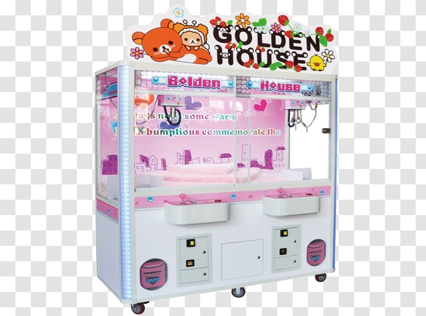 Claw Crane Vending Machines Game - Coin - Machine Transparent PNG