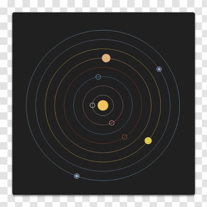 Circle - Spiral - Solar System Transparent PNG