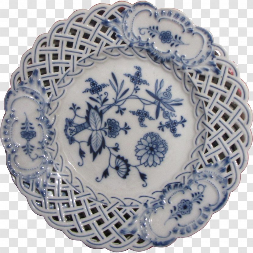 Plate Ceramic Meissen Porcelain Tableware - Platter Transparent PNG