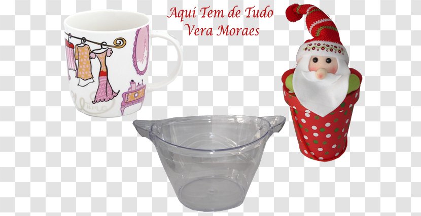Coffee Cup Ceramic Mug Christmas Ornament - Fictional Character - Azulejo Transparent PNG