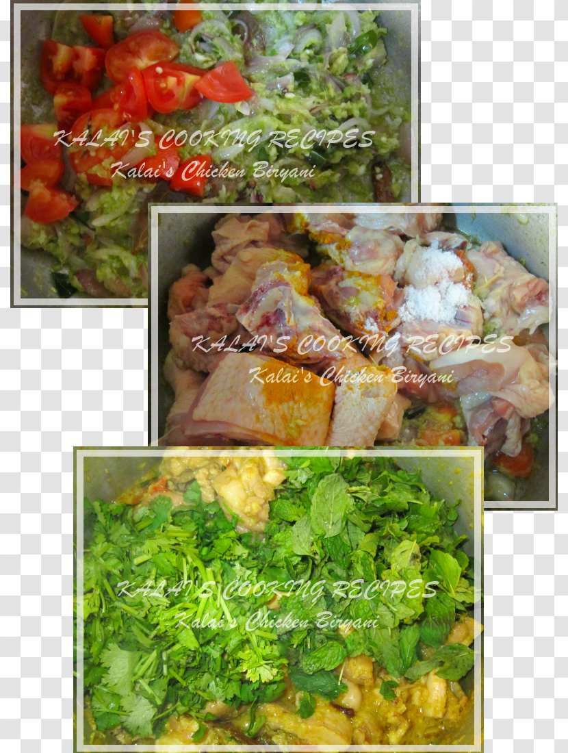 Middle Eastern Cuisine Leaf Vegetable Vegetarian Recipe Garnish - Chicken Biriyani Transparent PNG