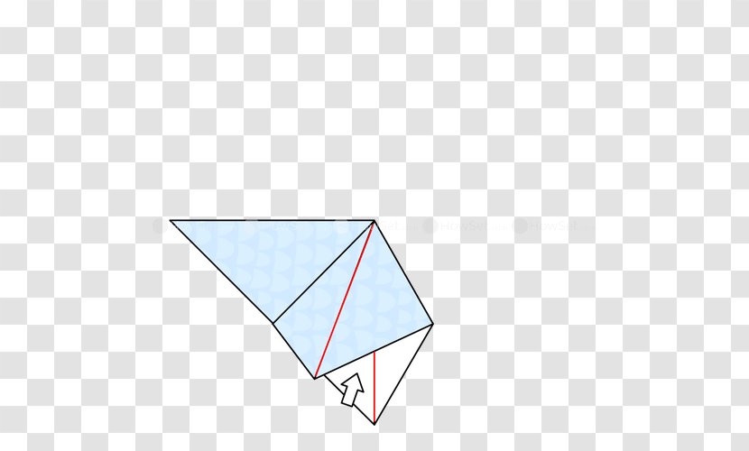 Triangle Area Rectangle - Square Meter - Origami Transparent PNG