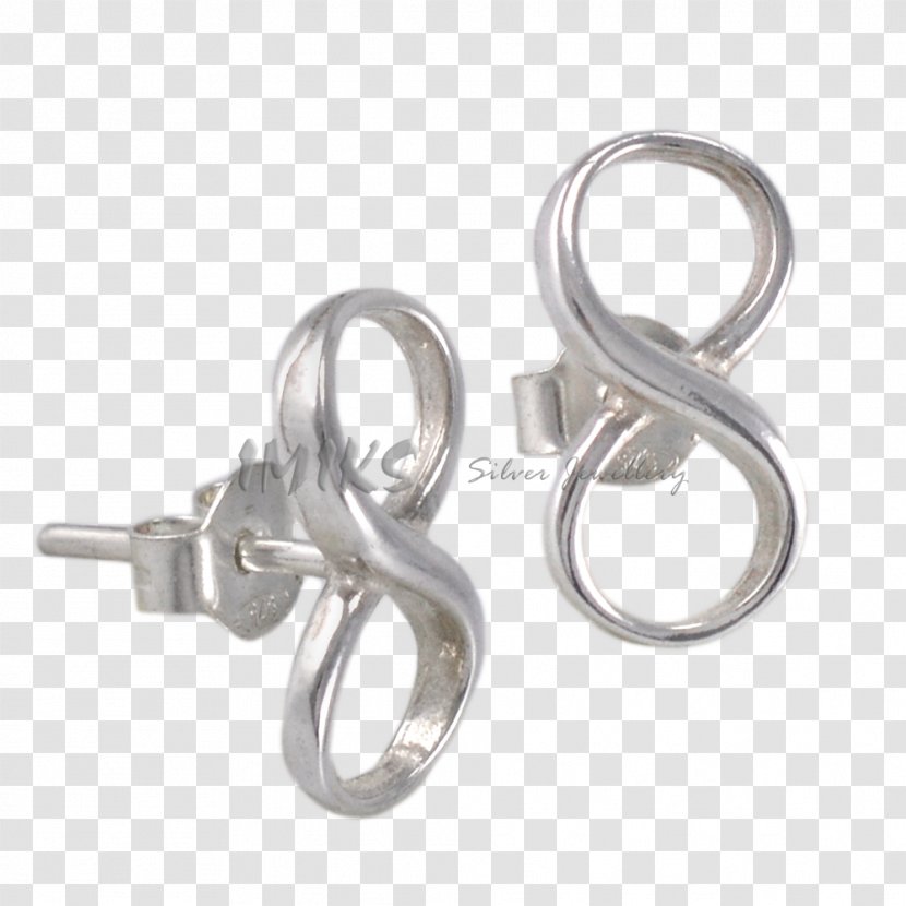 Earring Silver Body Jewellery - Hardware Accessory Transparent PNG