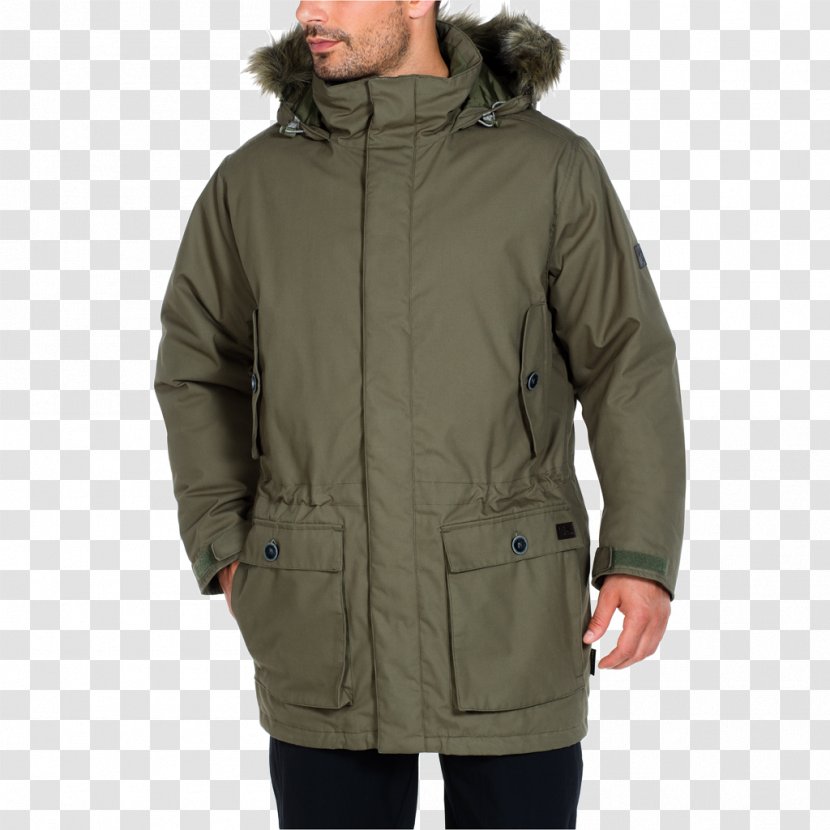 Jacket Khaki - Puffer Transparent PNG
