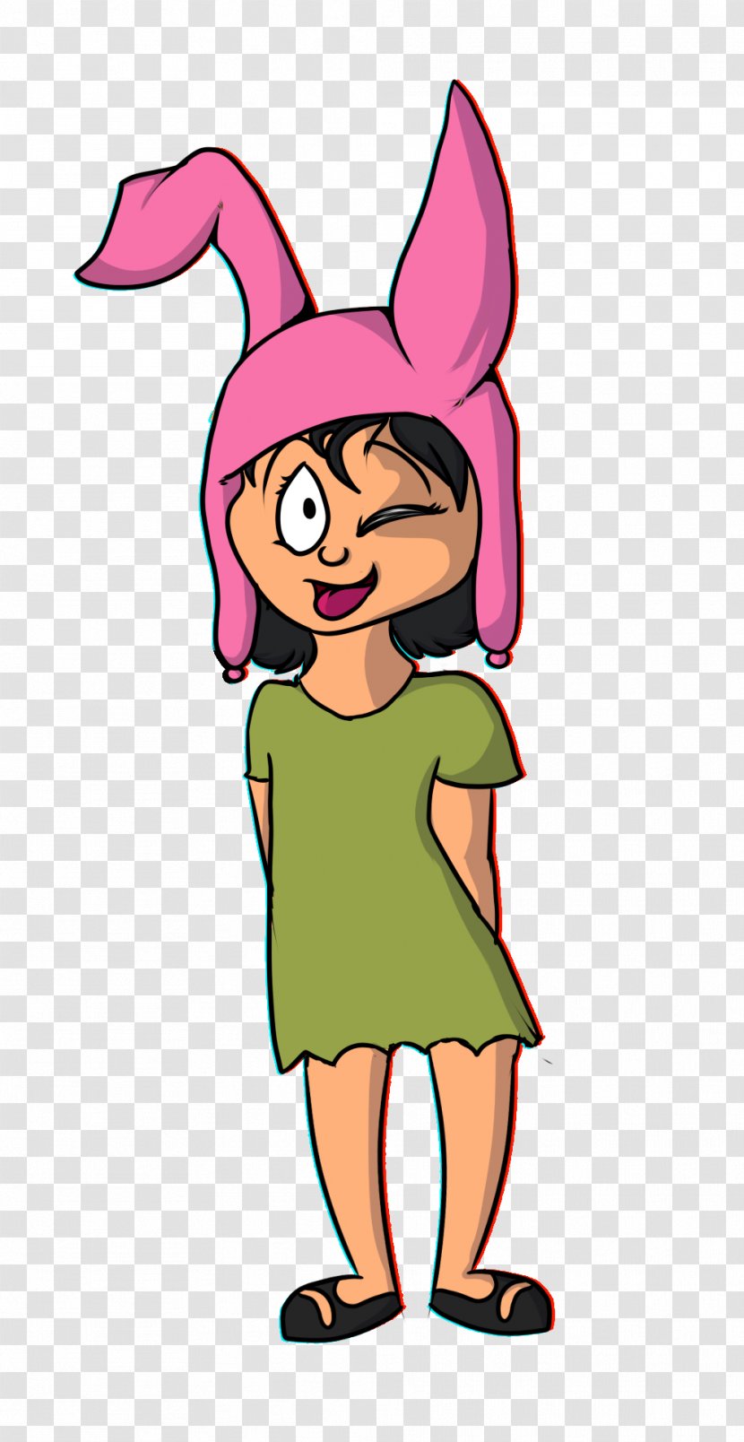 Louise Belcher Hamburger Bob's Burgers - Watercolor - Season 1 Best BurgerOthers Transparent PNG