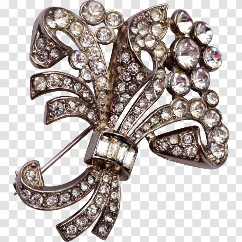 Brooch Body Jewellery Diamond - Gemstone Transparent PNG