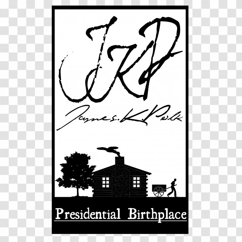 President James K. Polk Historic Site Weaving Calligraphy Logo Basket - Tree - Westward Expansion Transparent PNG