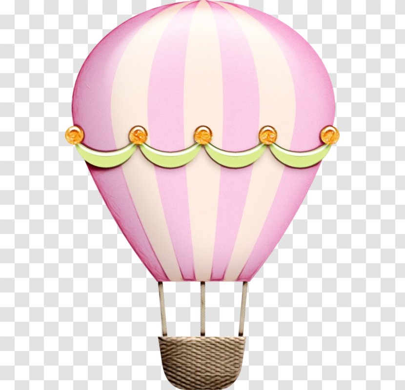 Hot Air Balloon - Paint - Aerostat Light Fixture Transparent PNG