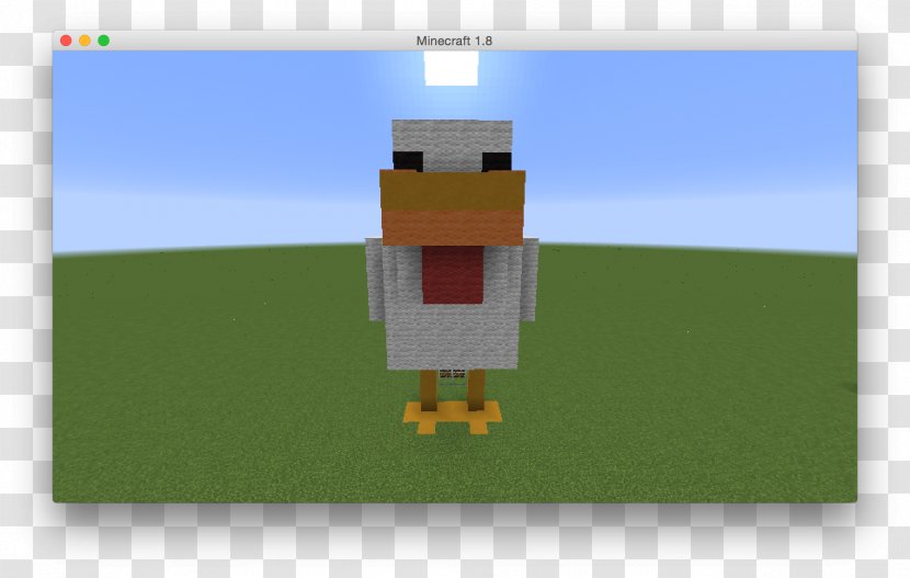 Minecraft Chicken As Food Asado Creeper - Whitezunder - Bloques De Transparent PNG