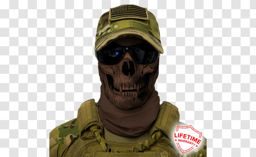 Kerchief Mask Balaclava Face Shield Skull Transparent PNG