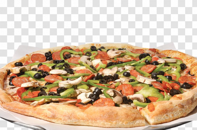 California-style Pizza Sicilian New York-style Vegetarian Cuisine - Yorkstyle Transparent PNG