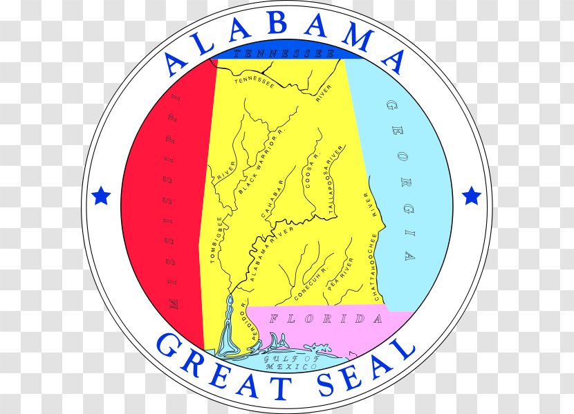 Seal Of Alabama Seale, U.S. State Great The United States - Crime Scene Cleanup - Accusation Illustration Transparent PNG
