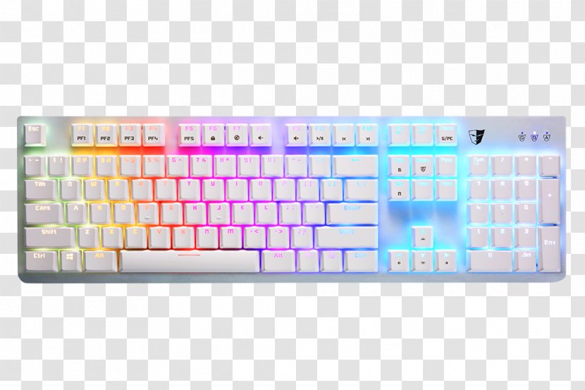 Computer Keyboard Gaming Keypad RGB Color Model Electrical Switches - Rgb - Backlight Transparent PNG