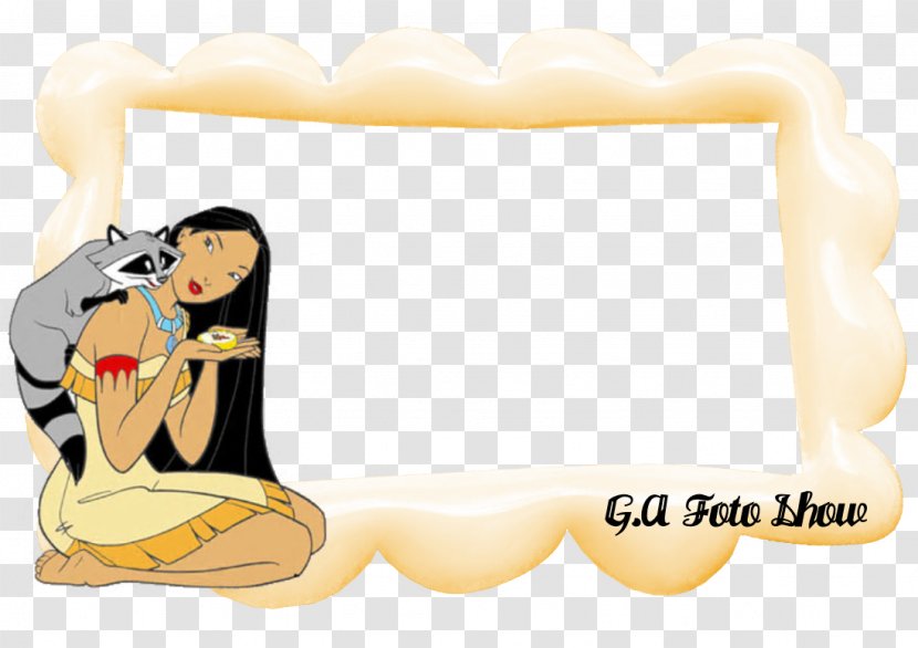 Pocahontas The Walt Disney Company Princess Clip Art - Picture Frame Transparent PNG