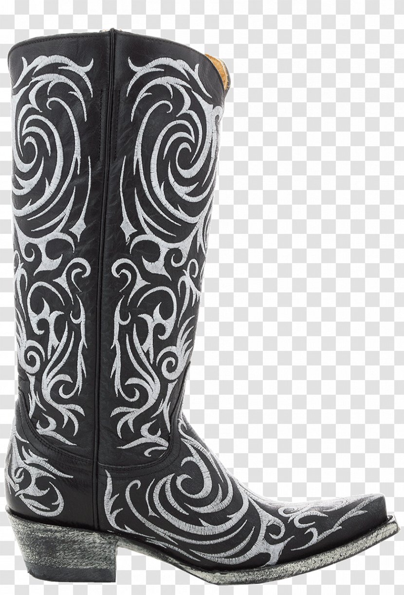 Cowboy Boot Black Madonna Riding Shoe - Western Transparent PNG