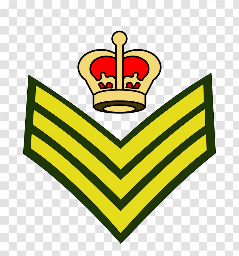 Royal Canadian Air Cadets Flight Sergeant Corporal - Noncommissioned Officer - Yellow Transparent PNG