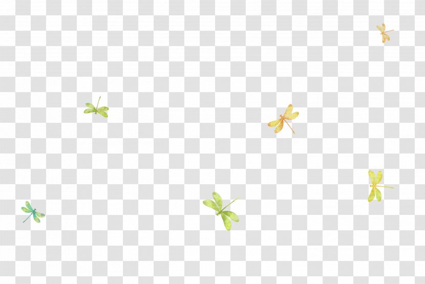 Green Angle Pattern - Triangle - Beautiful Creative Dragonfly Transparent PNG