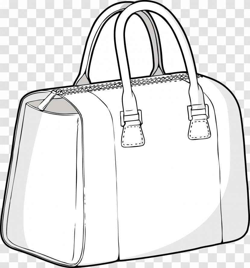 Tote Bag Handbag Drawing Illustration - Backpack Transparent PNG
