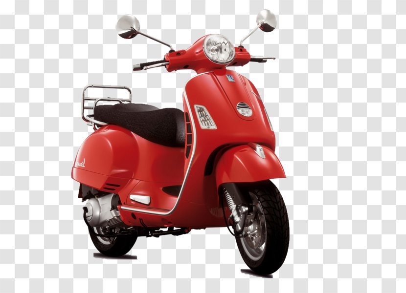 Vespa GTS Scooter Piaggio Motorcycle - Motorized Transparent PNG