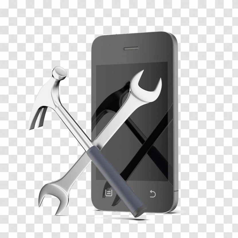 IPhone 4S 5s 6 Plus - Android - Hammer Mobile Phone Free Download Material Transparent PNG