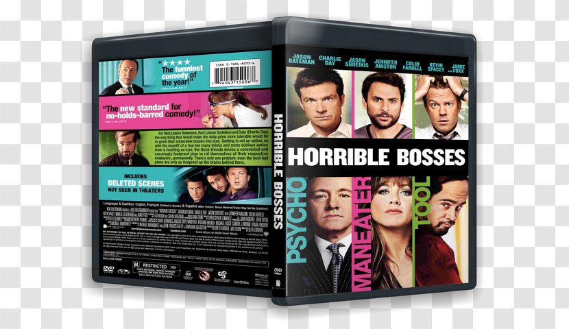 Blu-ray Disc Horrible Bosses DVD Film 0 - Charlie Day Transparent PNG