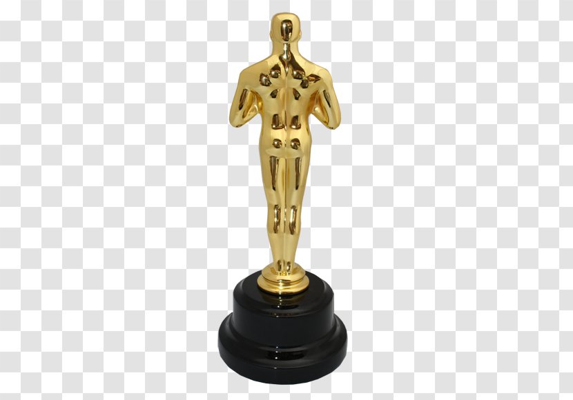 Academy Awards Figurine Trophy Gift - Oscar Movie Transparent PNG