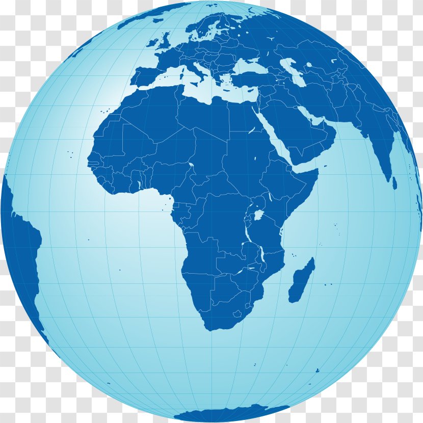 Cameroon Chad Ghana Egypt World - Physische Karte - Hand-painted Vector Business Globe Transparent PNG