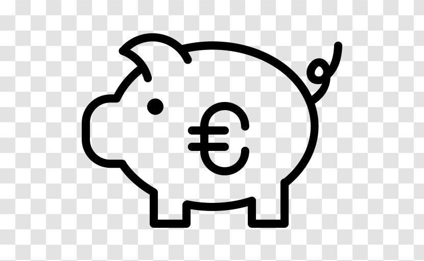 Piggy Bank Coin Saving - Money Euro Transparent PNG