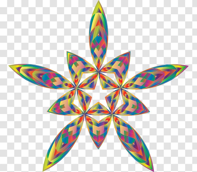Symmetry Line Pattern - Leaf - Flower Art Transparent PNG
