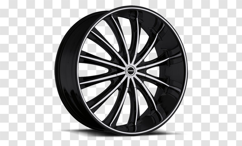 Custom Wheel Car Rim Center Cap - Automotive Tire - Corona Transparent PNG