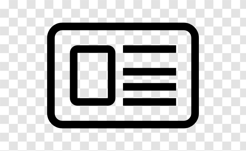Business Card - Zip - Symbol Transparent PNG