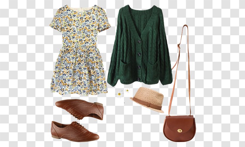 Clothing Fashion Dress Polyvore Spring - Shorts - Vintage Floral Transparent PNG