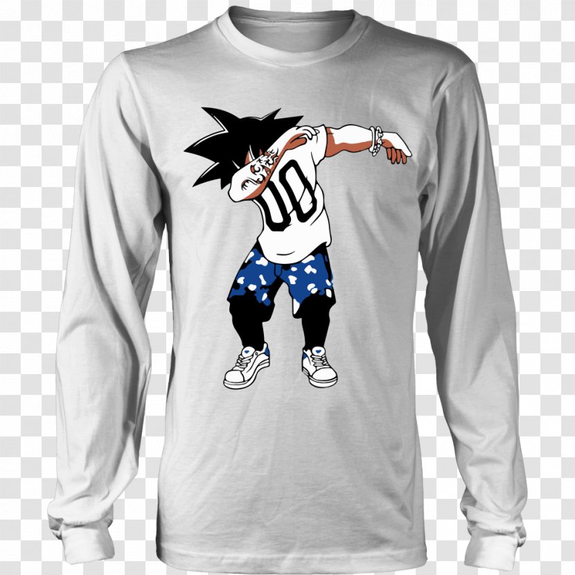 Long-sleeved T-shirt Hoodie - Woman - Goku T Shirt Transparent PNG