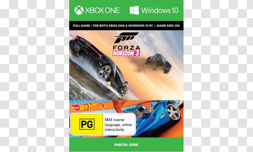 Forza Horizon 3 2 Microsoft Studios Video Game - Consoles Transparent PNG