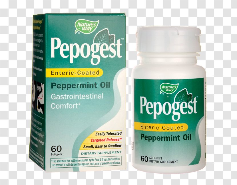 Dietary Supplement Peppermint Extract Softgel - Molded Pulp - Oil Transparent PNG