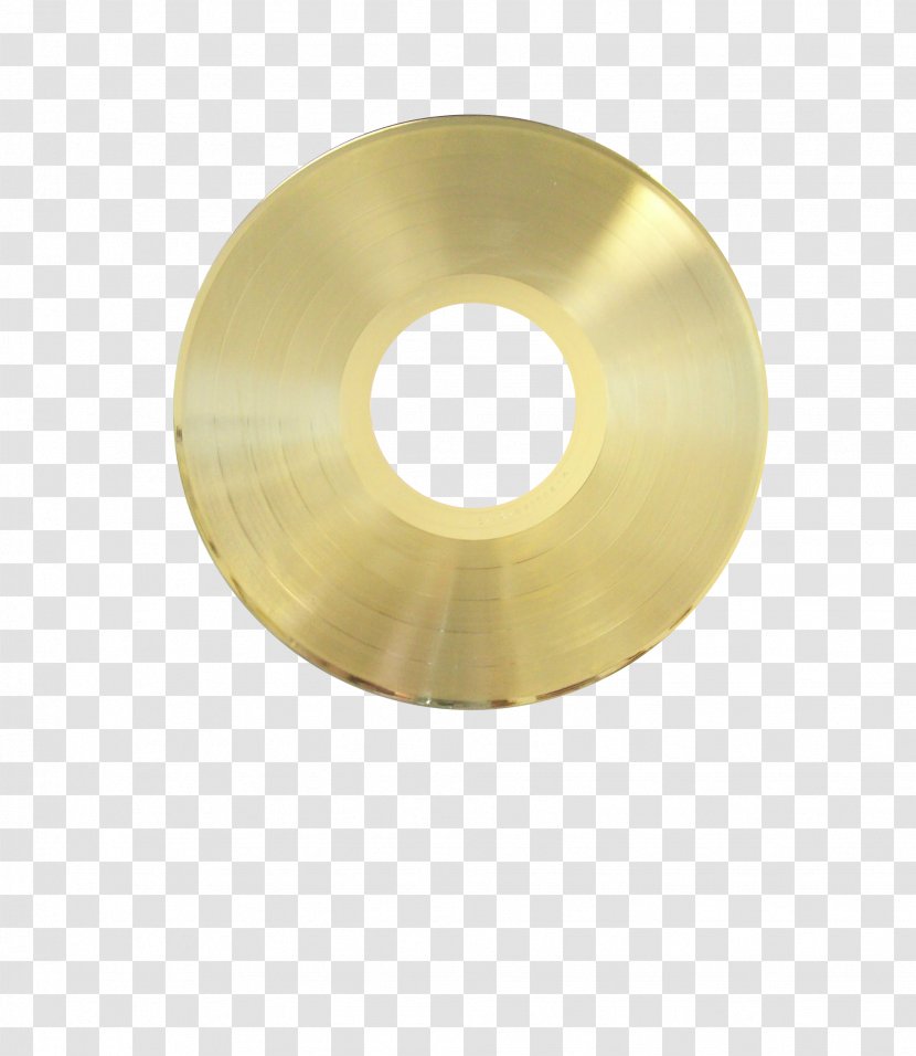 Optical Disc Compact Download - Gold - CD Transparent PNG
