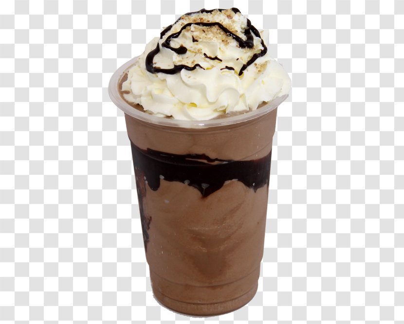 Sundae Chocolate Ice Cream Dame Blanche Parfait - Pudding - Milk Shake Logo Transparent PNG