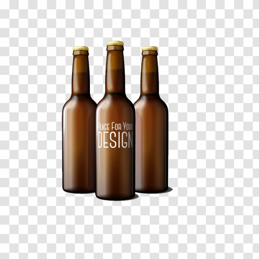 Beer Bottle Vector Graphics Clip Art - Drink - Uncapping A Transparent PNG