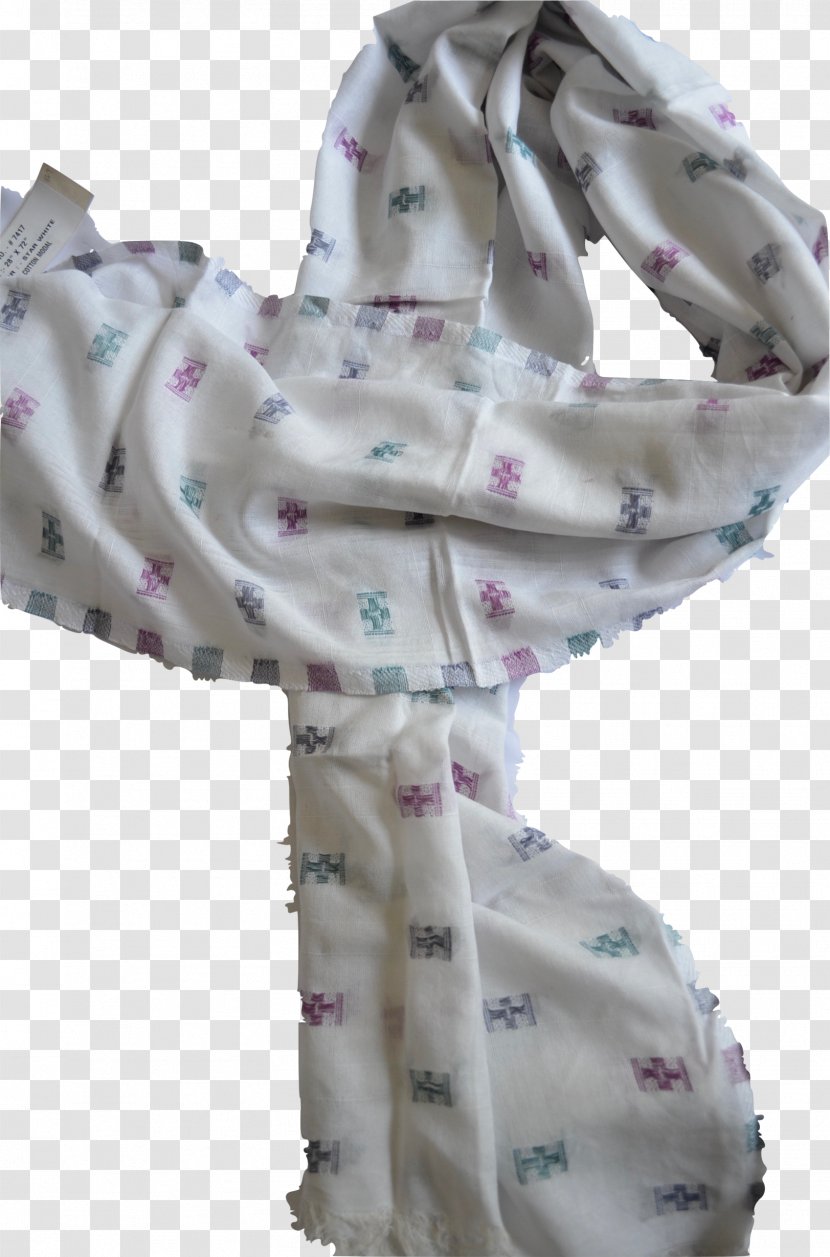 Scarf Cotton Neck Star - Green Transparent PNG