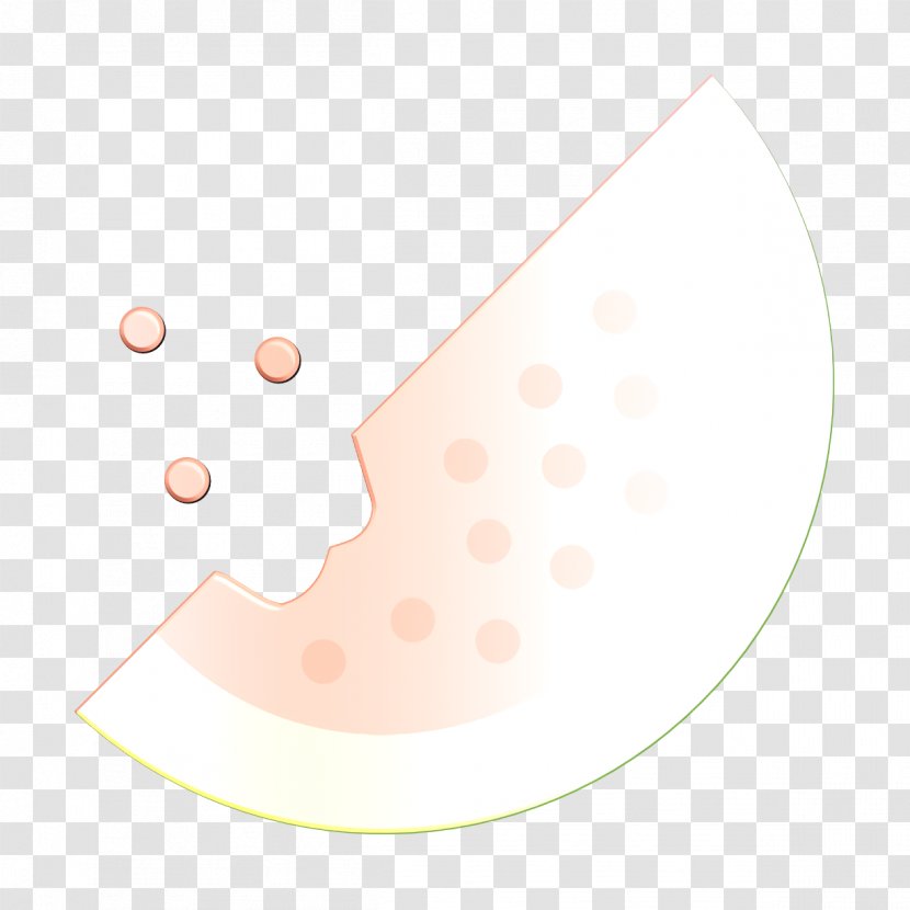 Watermelon Icon Fruit Gastronomy Set - Black - Logo Brown Transparent PNG