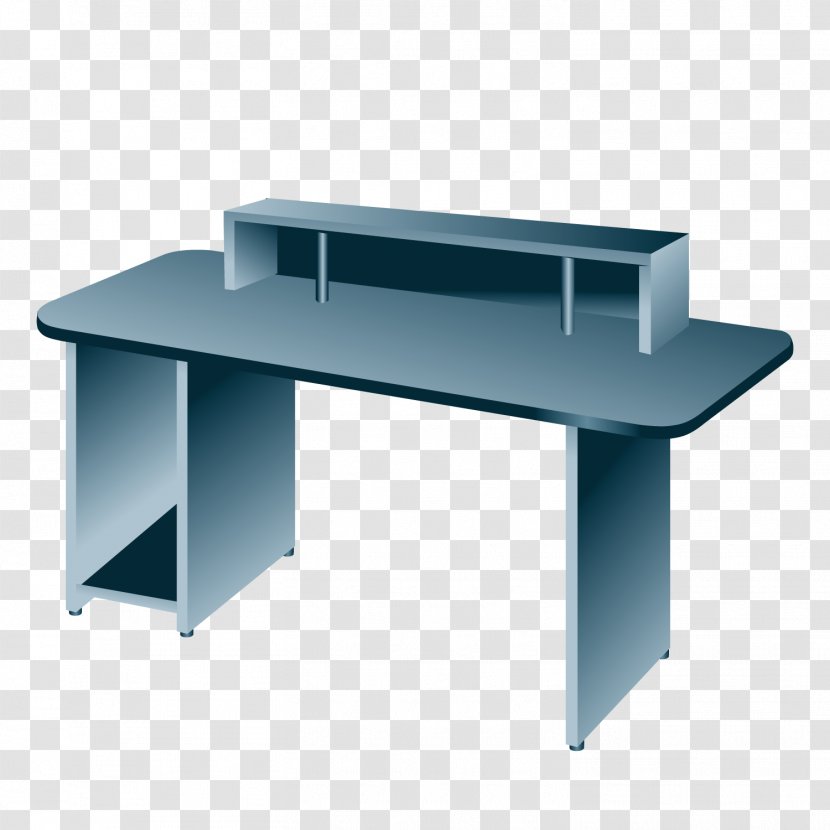 Desk Table Computer - Vector Transparent PNG