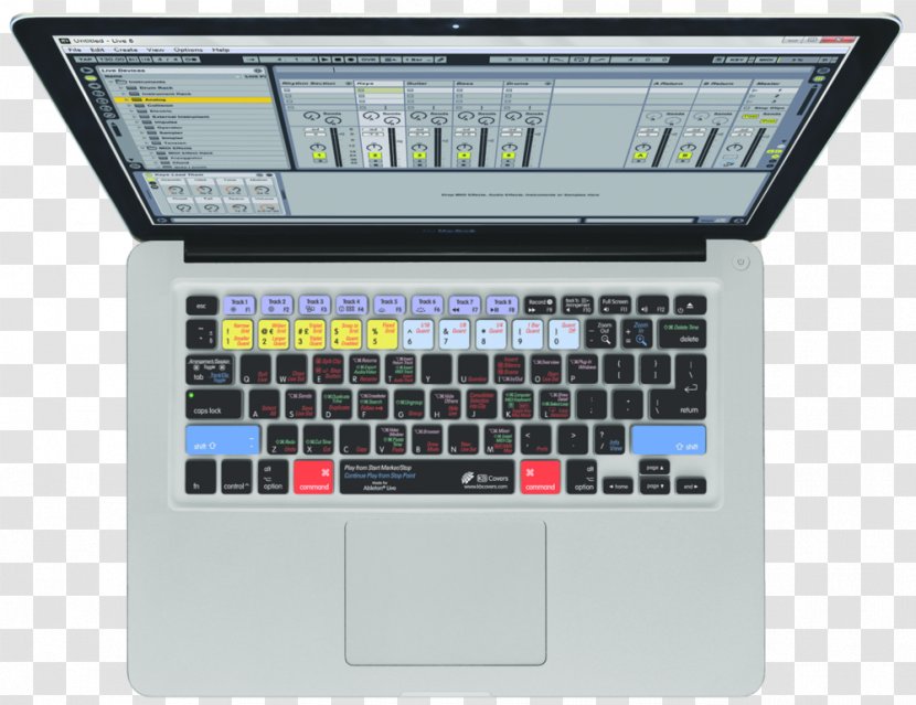 MacBook Pro Computer Keyboard Air Laptop - Ableton - Macbook Transparent PNG