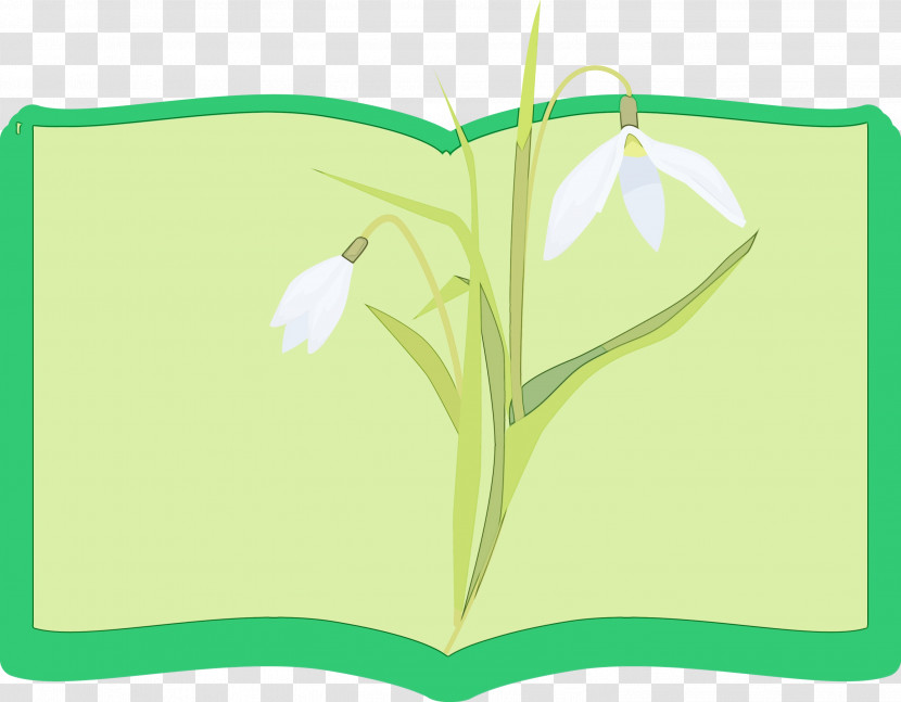 Leaf Plant Stem Flower Cartoon Line Transparent PNG