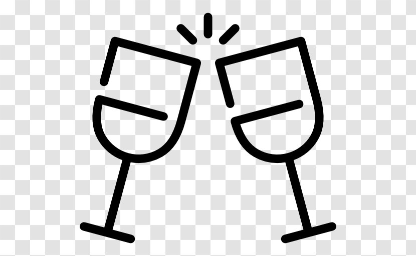 Champagne Glass Alcoholic Drink - Eyewear - Toast Transparent PNG
