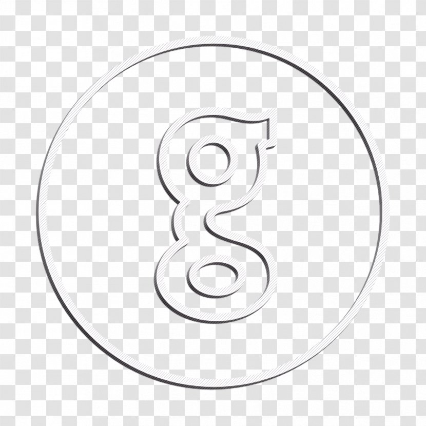 Circles Icon Github Line - Symbol - Logo Blackandwhite Transparent PNG