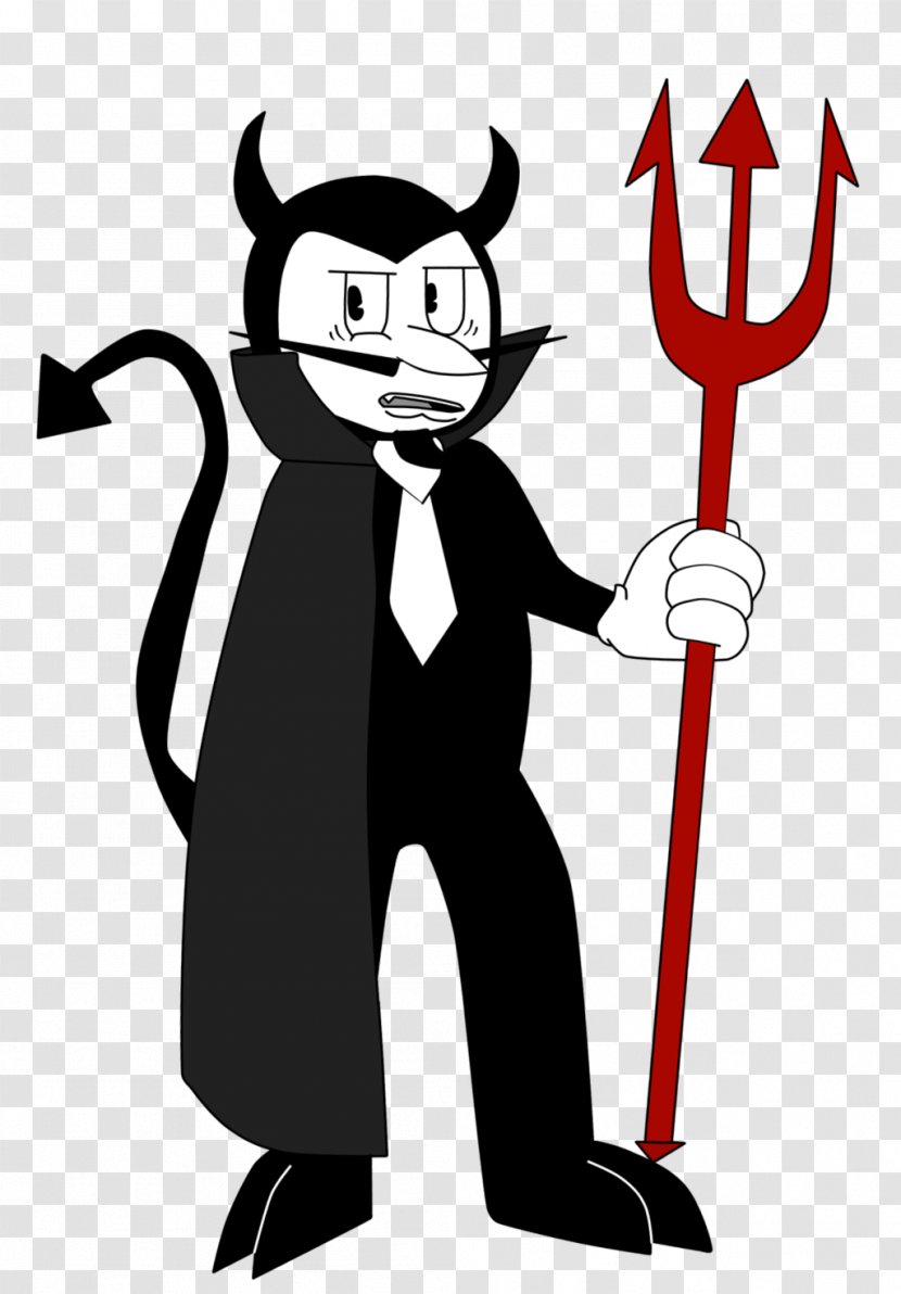 Bendy And The Ink Machine TheMeatly Games Fan Art Comics Devil - Male Transparent PNG