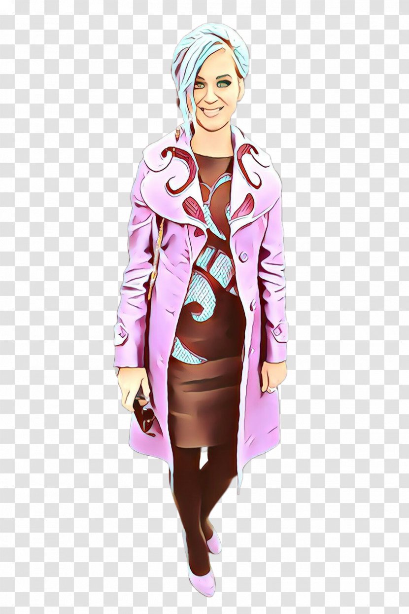 Clothing Pink Outerwear Jacket Fashion - Illustration Magenta Transparent PNG